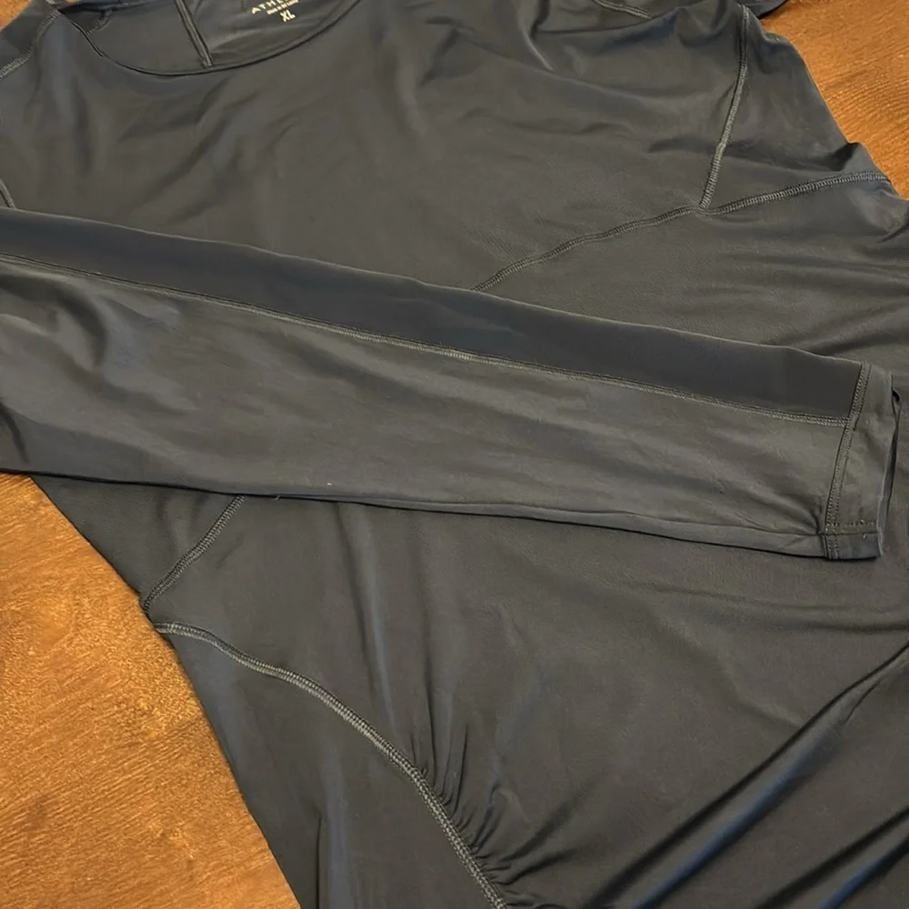 Athleta Deep Blue Long Sleeve Top